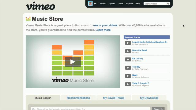 Are you a bit unsure as to how to navigate the Vimeo Music Store? Have no fear, we're here to show you the ins and outs of this great resource for finding, downloading and licensing music for your vid Are you a bit unsure as to how to navigate the Vimeo Music Store? Have no fear, we're here to show you the ins and outs of this great resource for finding, downloading and licensing music for your vid