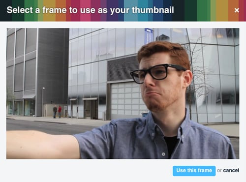 Greetings, Vimeo denizens. Here's a quick thumbnail update for those of you with opposable thumbs: We just introduced a new feature that enables you to Greetings, Vimeo denizens. Here's a quick thumbnail update for those of you with opposable thumbs: We just introduced a new feature that enables you to