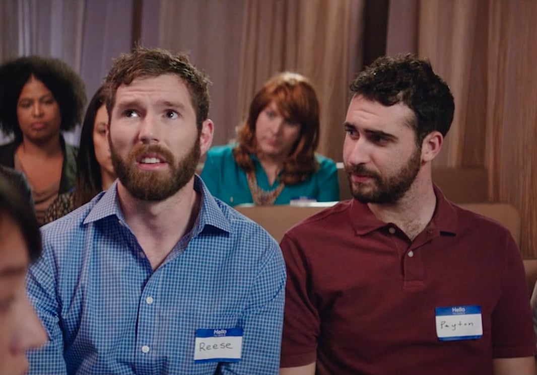 Staff Pick Premiere: Be a man for just one night Sundance darling “Men Don’t Whisper” lampoons gender norms in this story of two gay men attempting to prove their masculinity.