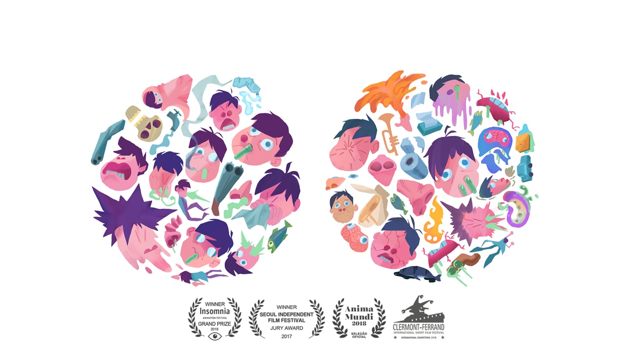 Staff Pick Premiere: "(OO)" For everyone who has ever had a stuffy nose, this brilliantly visualized short from South Korean animator Seoro Oh will have you snorting with laughter.