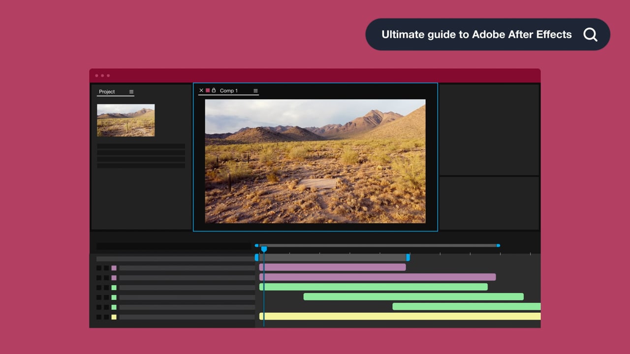 Not sure how to use Adobe After Effects? Start with this guide chock full of tutorials and helpful how-tos that’ll have you animating and creating in no time. Not sure how to use Adobe After Effects? Start with this guide chock full of tutorials and helpful how-tos that’ll have you animating and creating in no time.