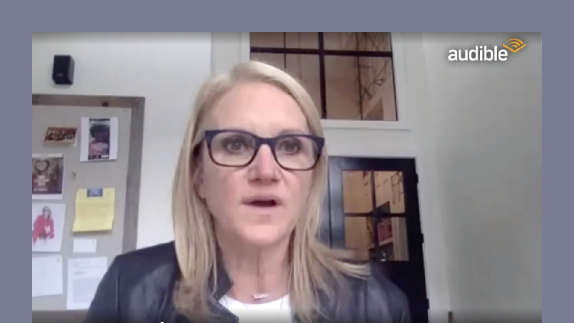 Mel Robbins speaking on a LinkedIn Q&A Mel Robbins speaking on a LinkedIn Q&A
