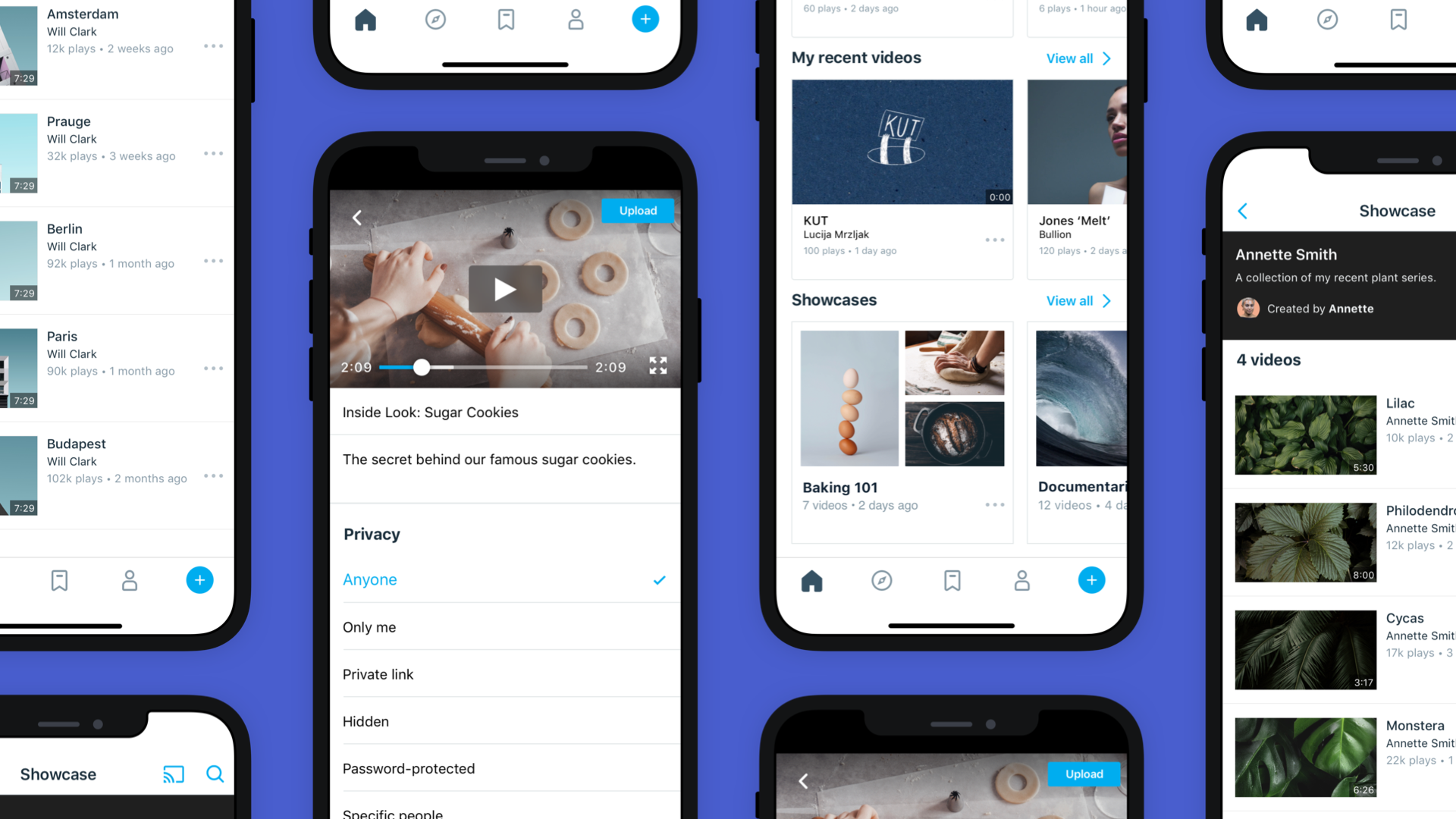 The Vimeo mobile app is an end-to-end tool that lets you record, adjust, tinker, trim, upload, host, and distribute your videos all from one place. The Vimeo mobile app is an end-to-end tool that lets you record, adjust, tinker, trim, upload, host, and distribute your videos all from one place.