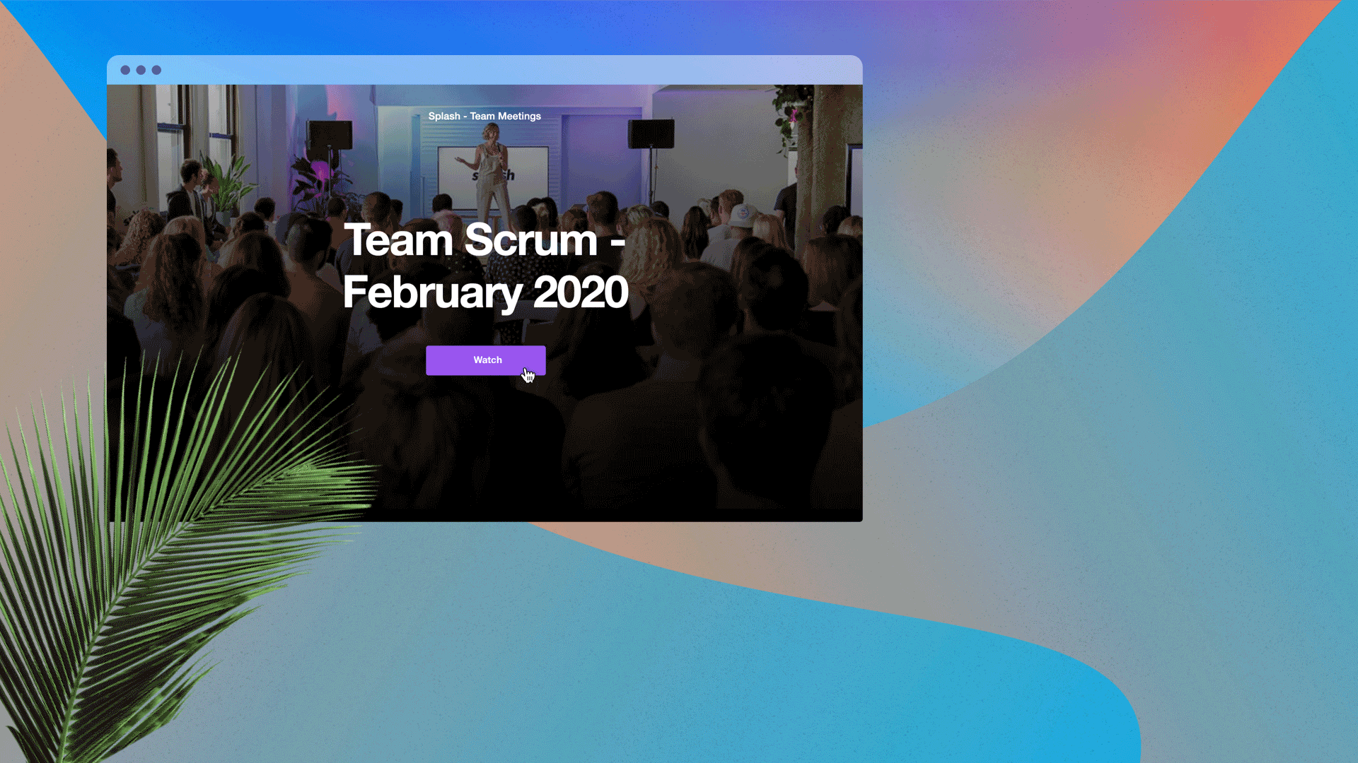 We sat down with Splash to learn how they use live video for its internal communications strategy to connect its team across seven (yep, seven!) time zones. We sat down with Splash to learn how they use live video for its internal communications strategy to connect its team across seven (yep, seven!) time zones.