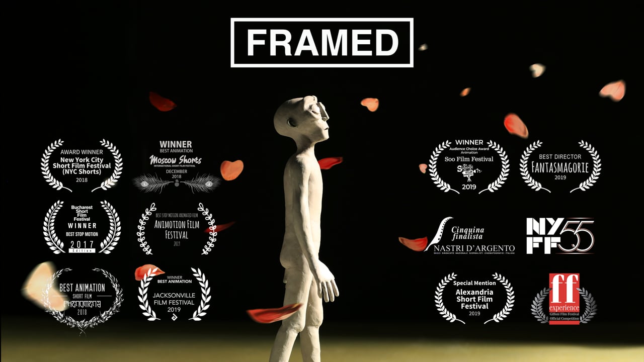 Staff Pick Premiere: "Framed" by Marco Jemolo An expertly crafted stop motion animation in which a clay figure questions the role he was created to play.