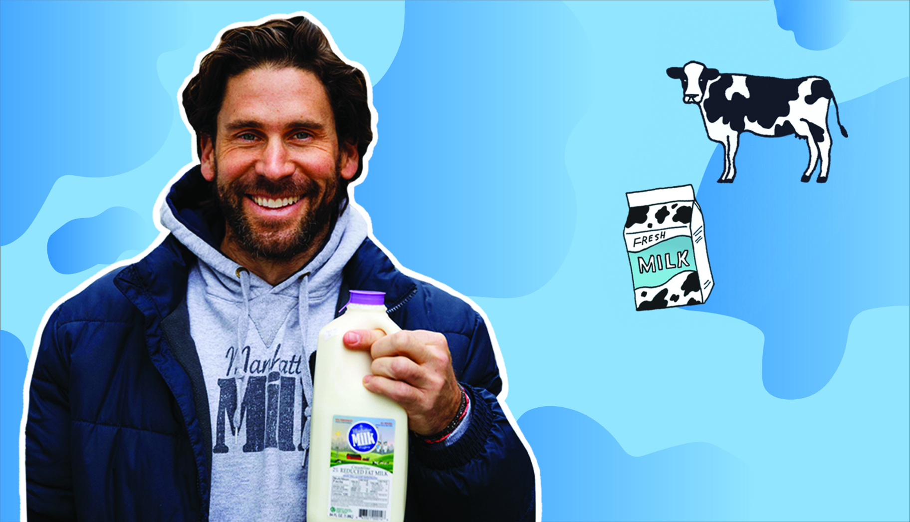 Here's how Manhattan Milk co-owner Frank Acosta is using video to keep his business moo-ving. Here's how Manhattan Milk co-owner Frank Acosta is using video to keep his business moo-ving.