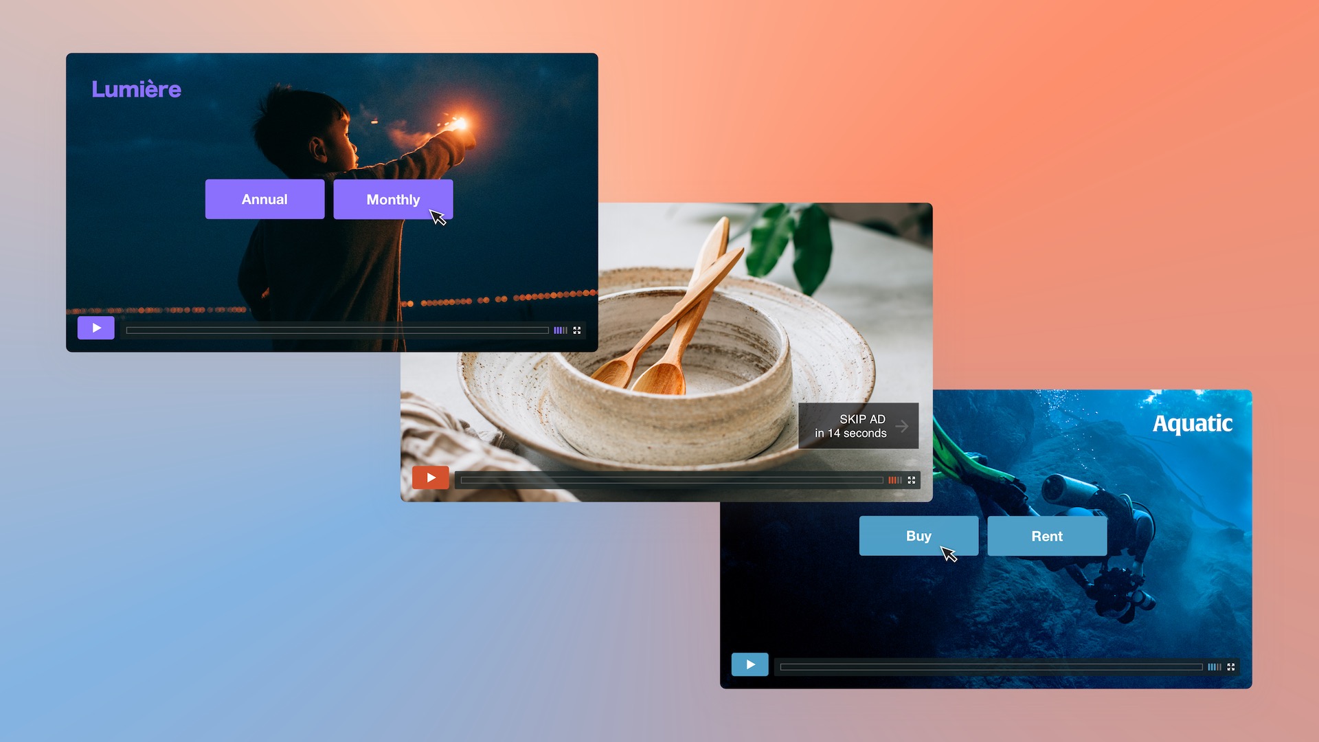 Choosing the right VOD model is a foundational component of monetizing your video content. Learn the difference between SVOD, TVOD, & AVOD. Choosing the right VOD model is a foundational component of monetizing your video content. Learn the difference between SVOD, TVOD, & AVOD.