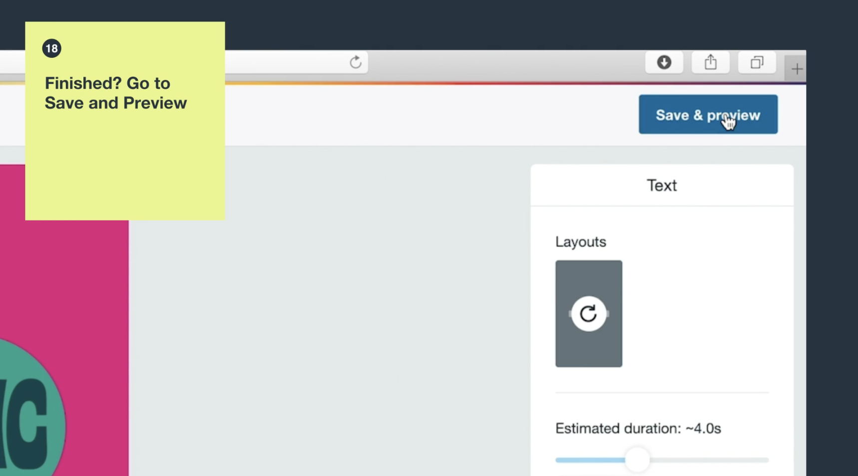 Save & Preview vimeo create interface Save & Preview vimeo create interface