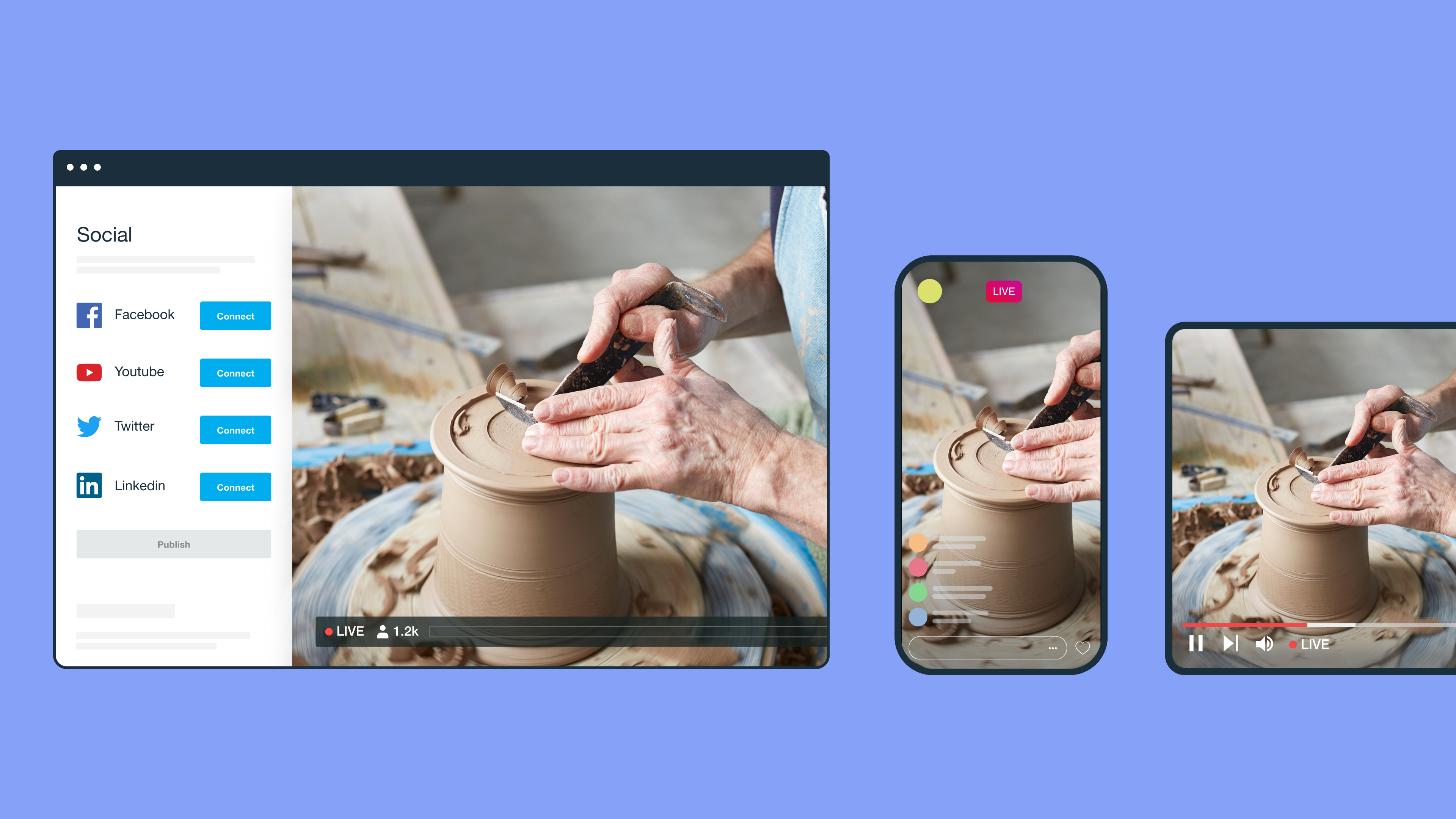 Simulcast streaming is an easy and important way to maximize your video’s reach. Here’s everything you need to know to get started. Simulcast streaming is an easy and important way to maximize your video’s reach. Here’s everything you need to know to get started.