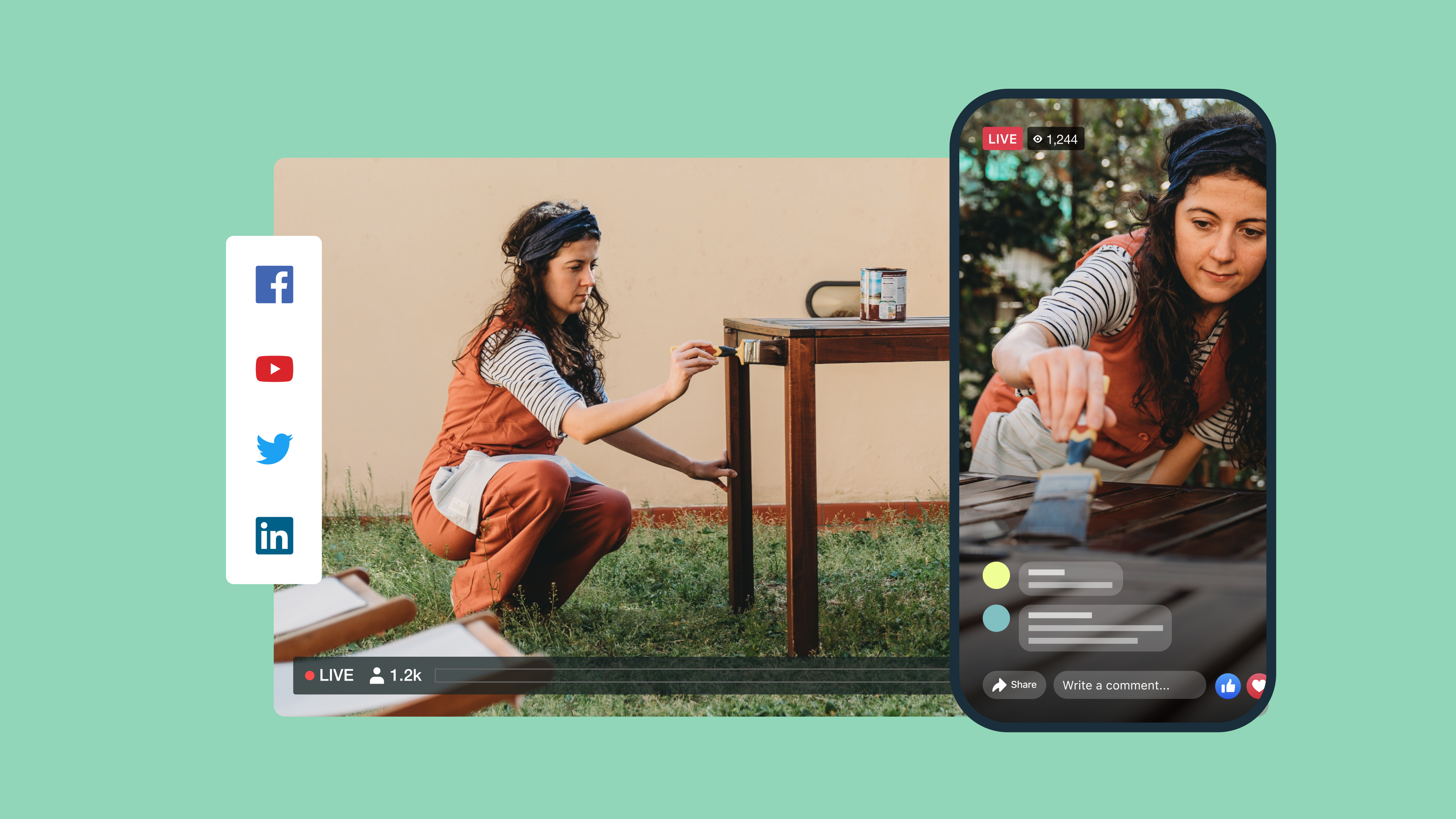 Social media live streaming is way easier than you think. Grab a cup of coffee and follow these steps to go live on social. Social media live streaming is way easier than you think. Grab a cup of coffee and follow these steps to go live on social.