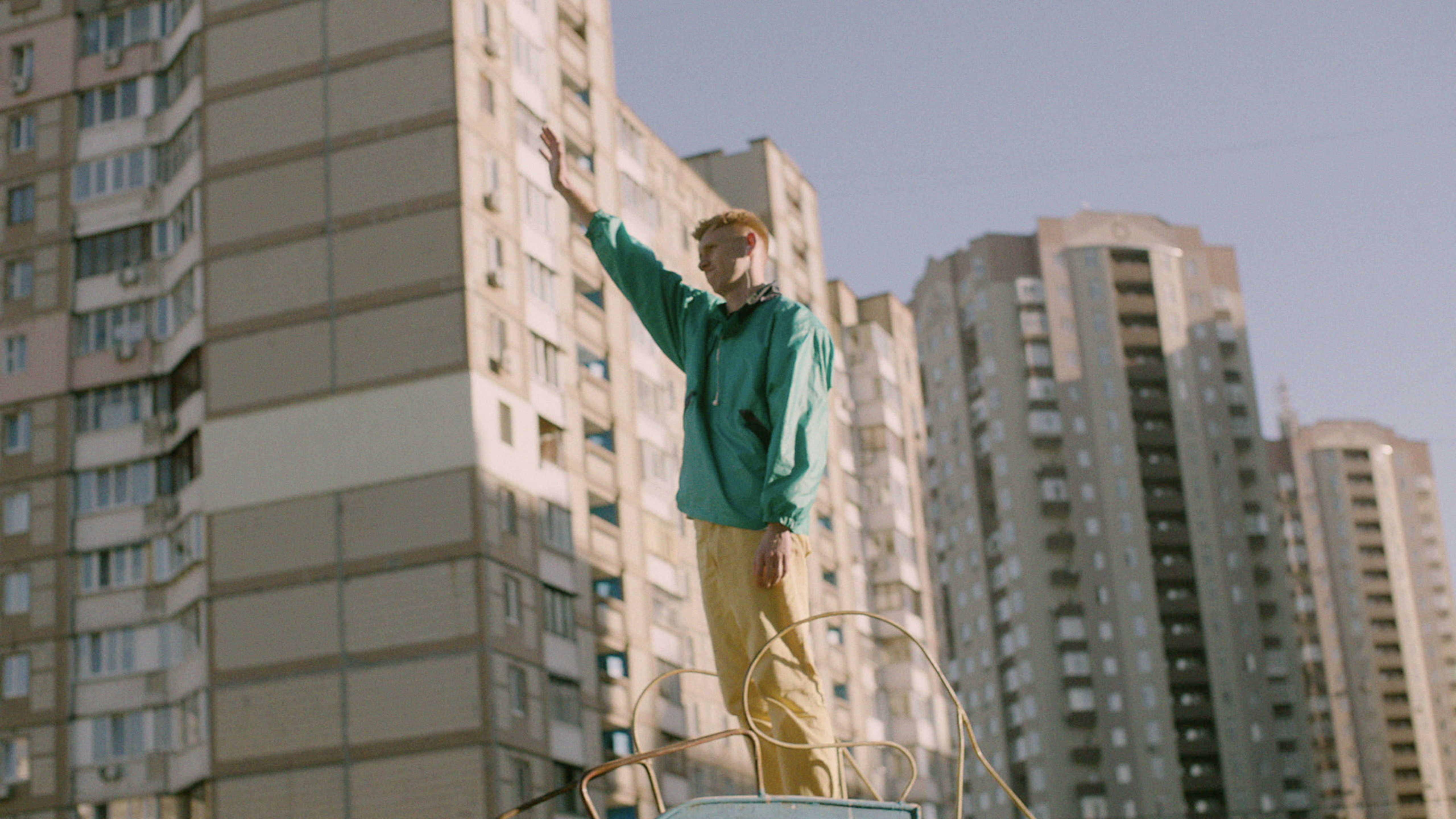 For Ian Golovin, the death of his father is the chance at a new life outside his native country. As he prepares to leave and bid farewell to his sister, he is forced to face his decision.