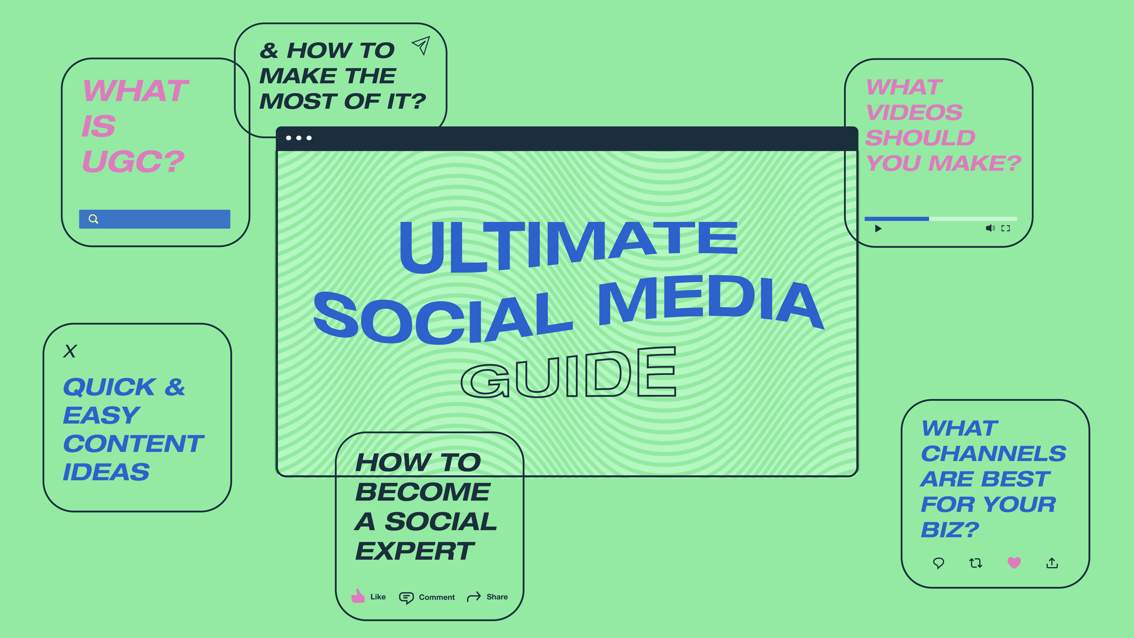 Making standout social video content has never been easier. Trust us — we know video. Here’s the only social media video marketing guide you’ll need.
