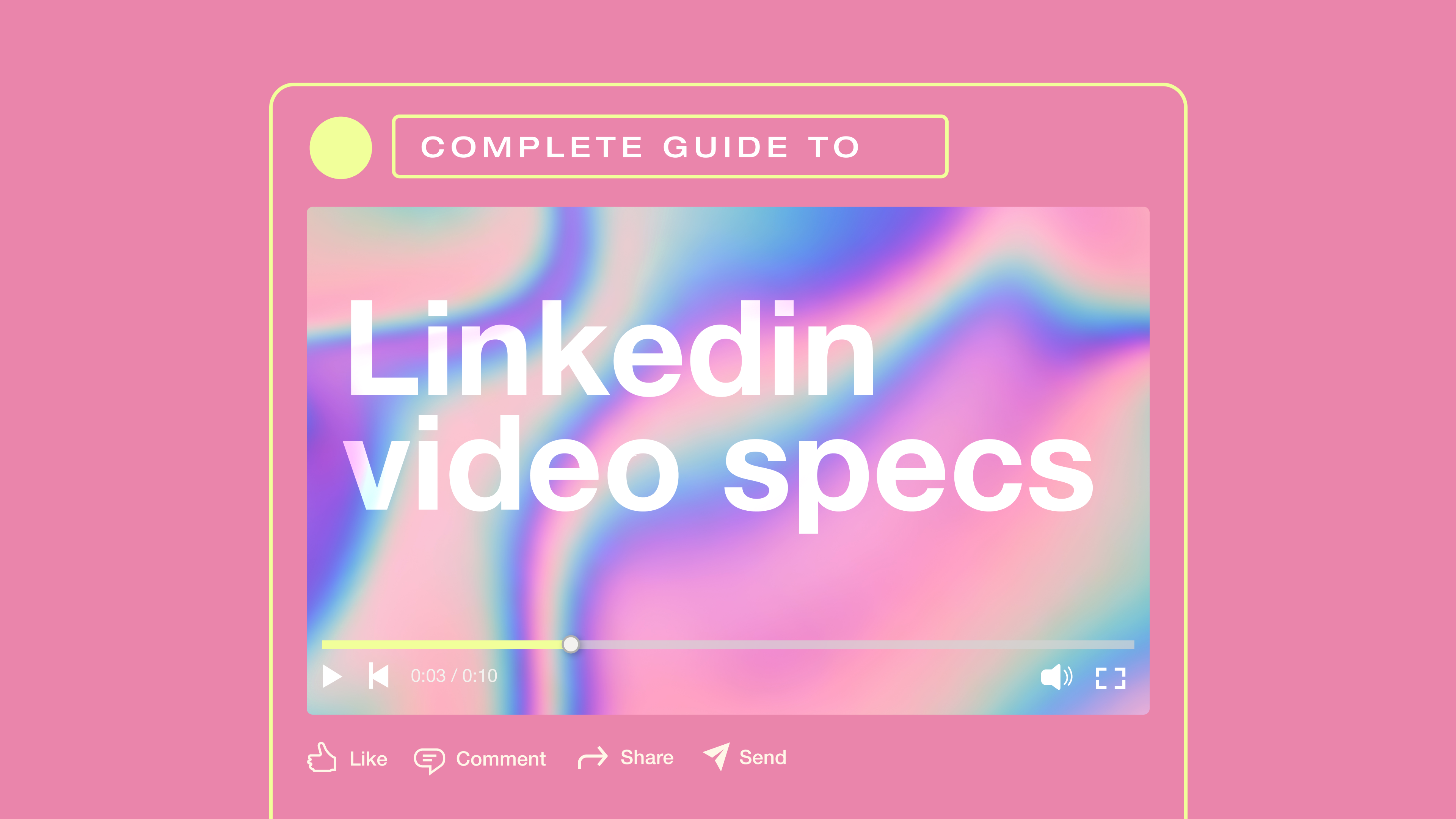 Here's an up-to-date guide to LinkedIn video ad specs, plus best practices for creating LinkedIn text ads or videos.