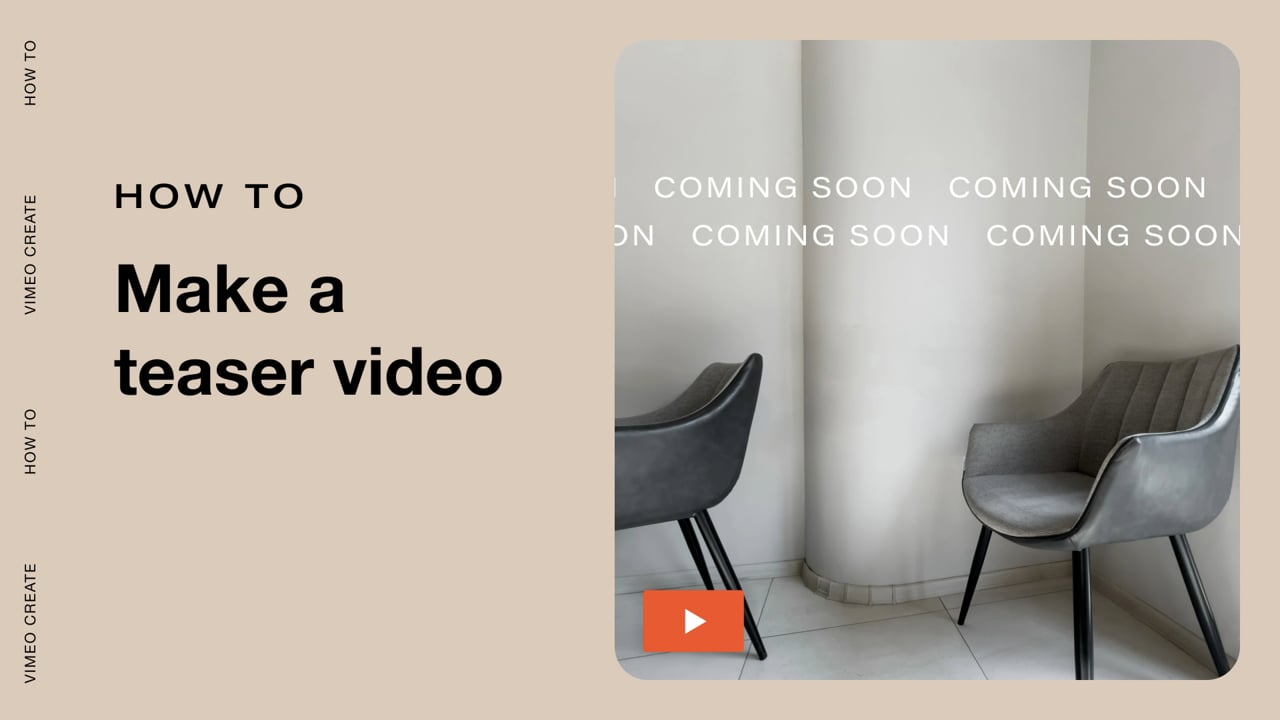 How to make a teaser video that leaves an impression Teaser videos show your audience the essence of your brand to help sell your products and services. Check out these brilliant teaser video examples and learn to make your own.