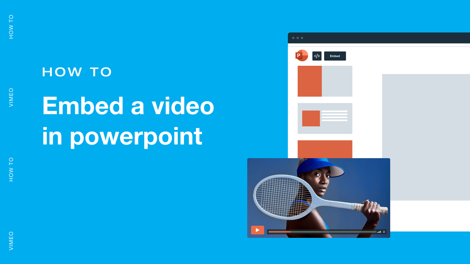 Inserting a video into a Microsoft PowerPoint presentation is a great way to enhance your slides. Learn how to embed Vimeo and YouTube videos and insert MP4, AVI, and other formats to level up your deck. Inserting a video into a Microsoft PowerPoint presentation is a great way to enhance your slides. Learn how to embed Vimeo and YouTube videos and insert MP4, AVI, and other formats to level up your deck.