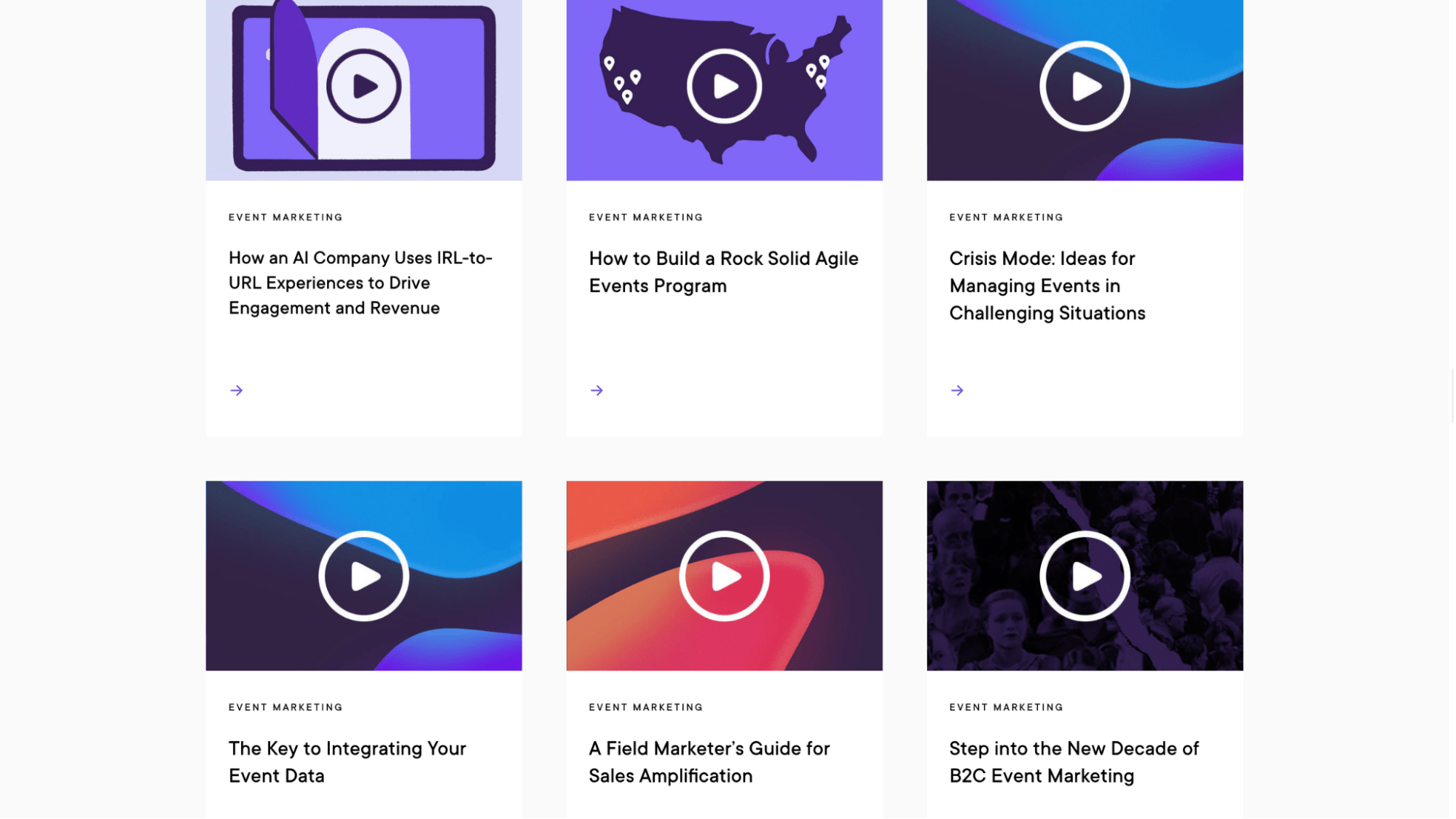 Examples of webinar branded