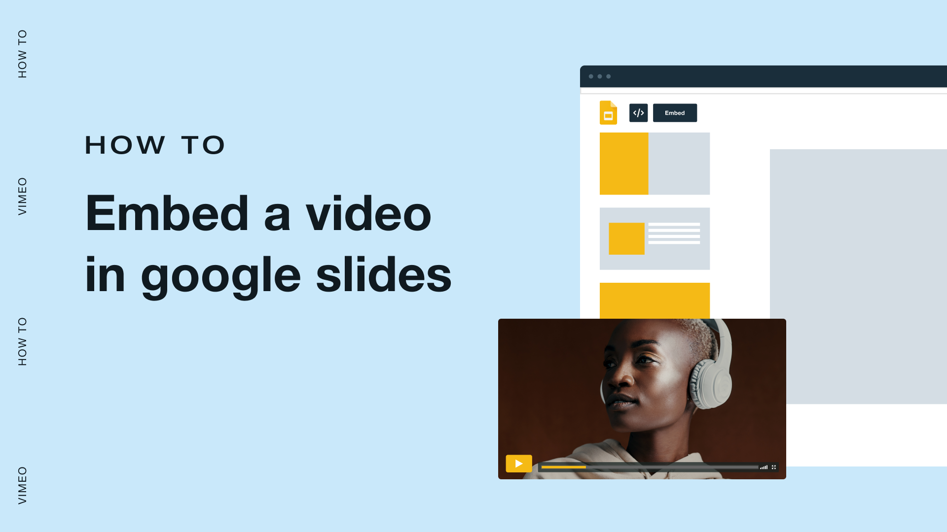 How to add and embed a video in Google Slides