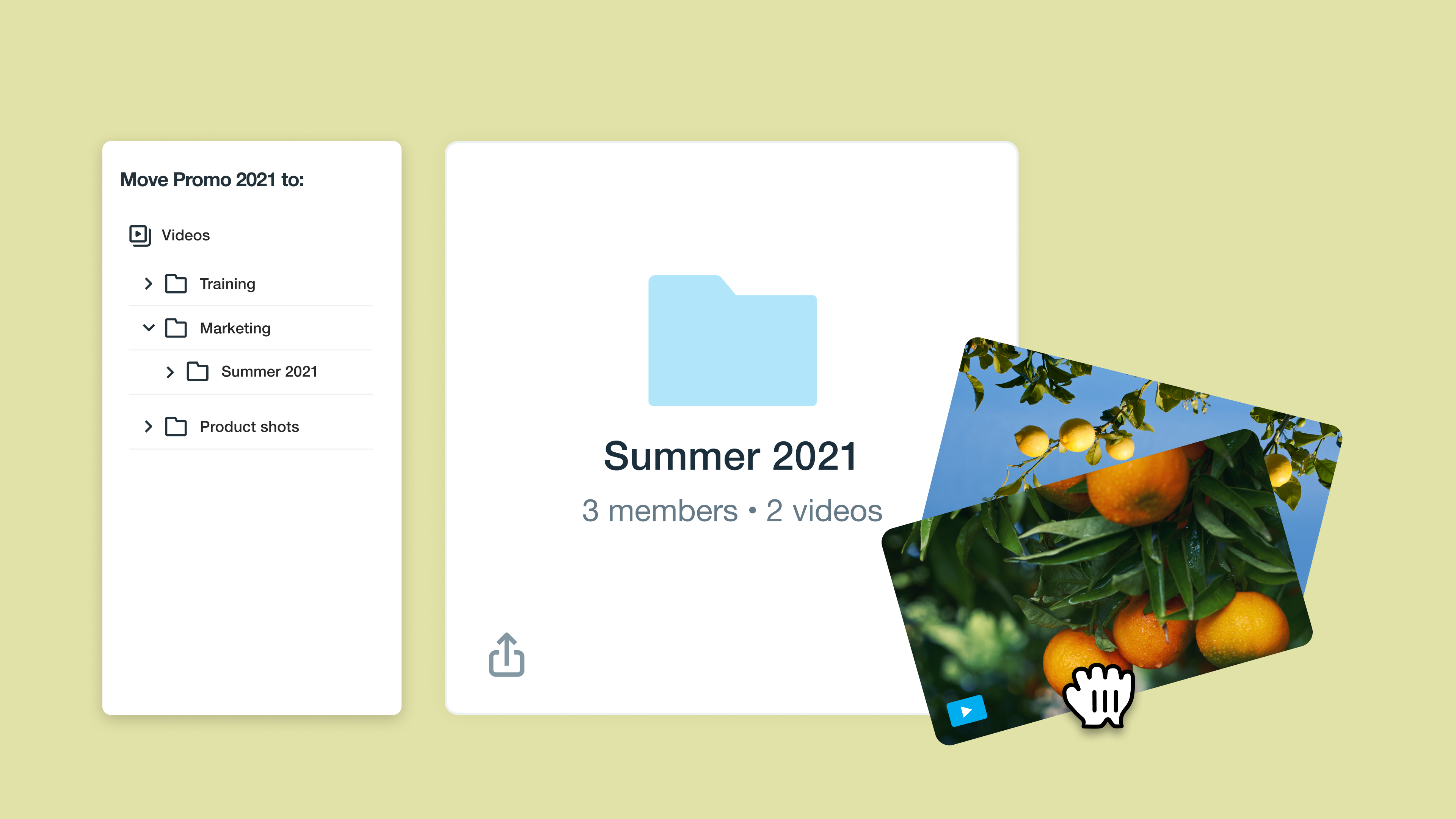 Learn all about Vimeo folders, a wonderfully simple way to keep your videos perfectly organized. Learn all about Vimeo folders, a wonderfully simple way to keep your videos perfectly organized.