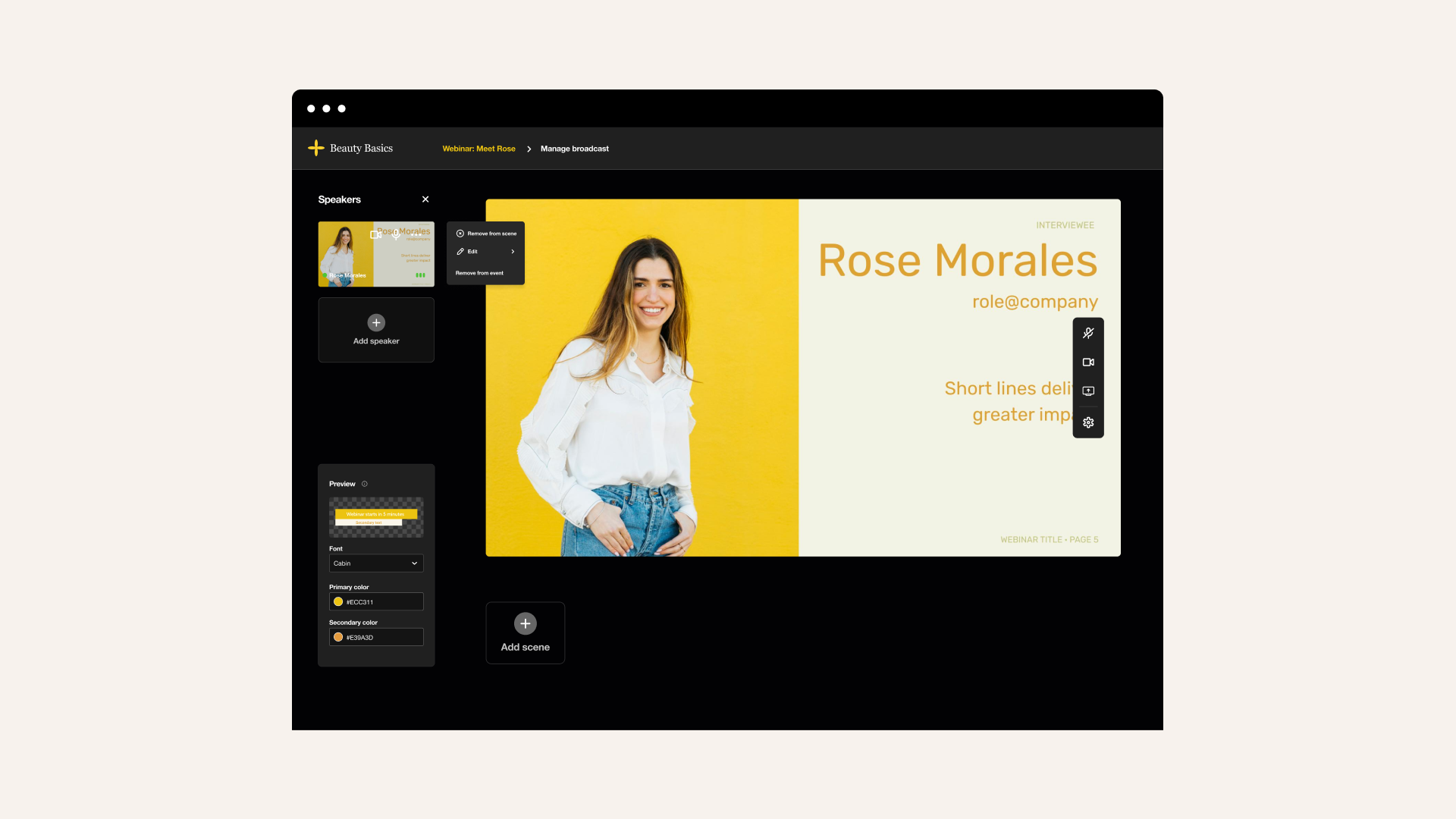 Not sure how to launch your first webinar? Scale up your webinar or event series with a beautifully designed webinar template. Not sure how to launch your first webinar? Scale up your webinar or event series with a beautifully designed webinar template.