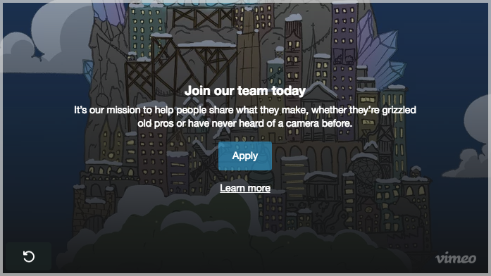 Vimeo end screens Vimeo end screens
