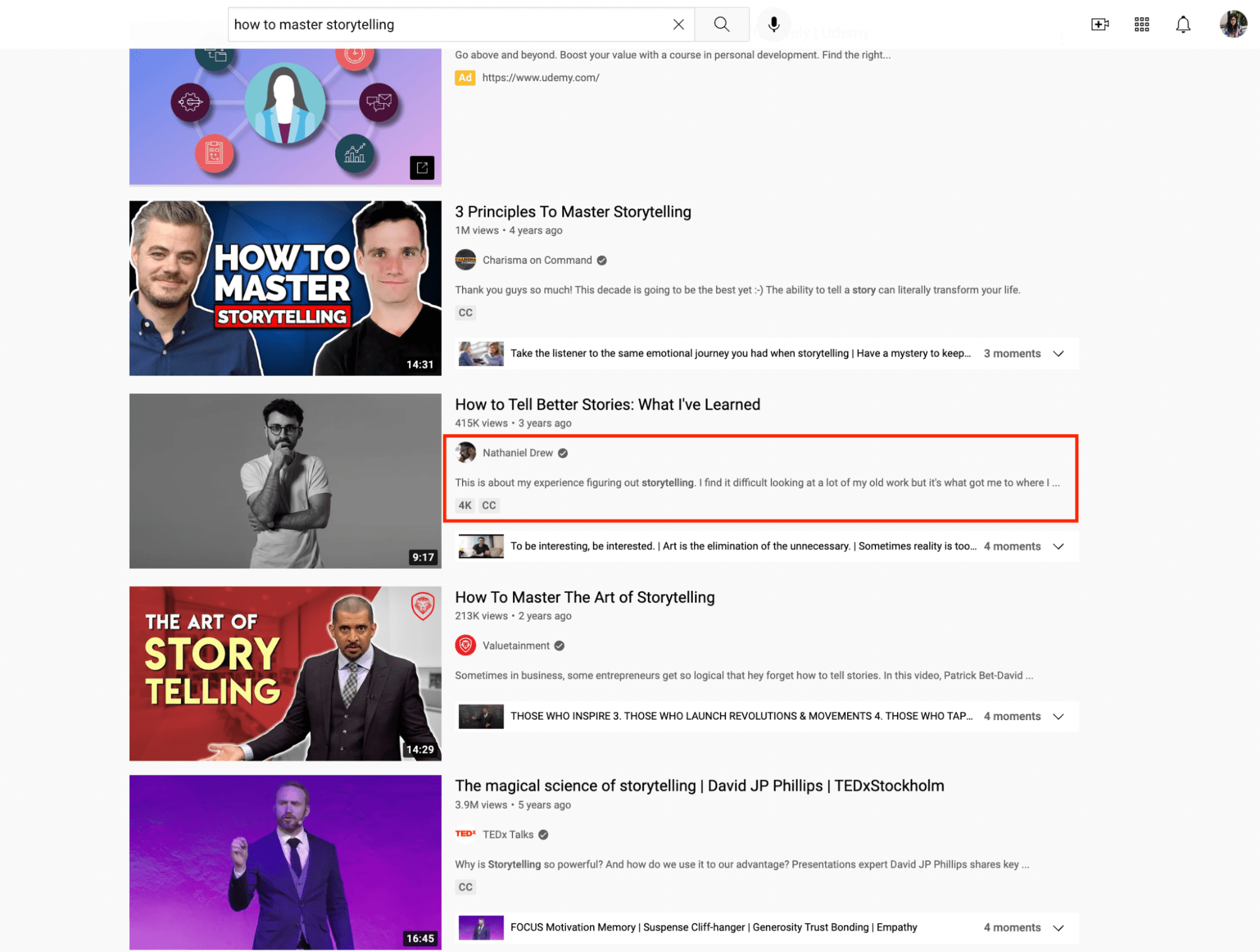 Image example of Youtube video descriptions with clickable links. Image example of Youtube video descriptions with clickable links.